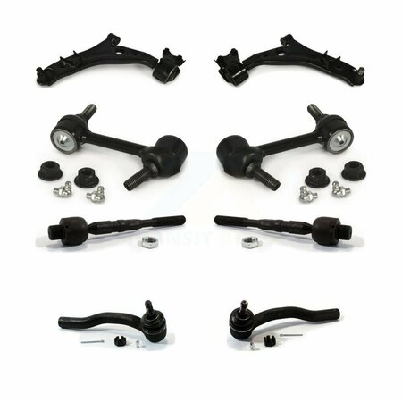 TOP QUALITY Front Suspension Control Arm Ball Joint Tie Rod End Link Kit 8Pc For Ford Edge Lincoln K72-100154